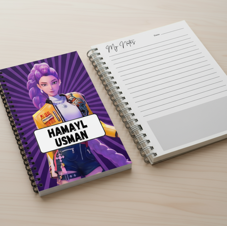 Customized Name Diary