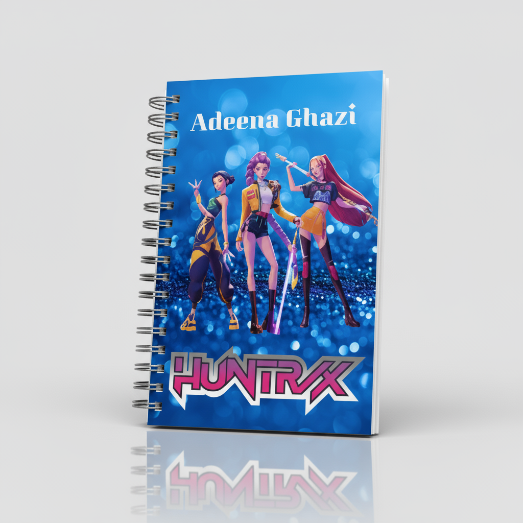Customized Name Sketch Book