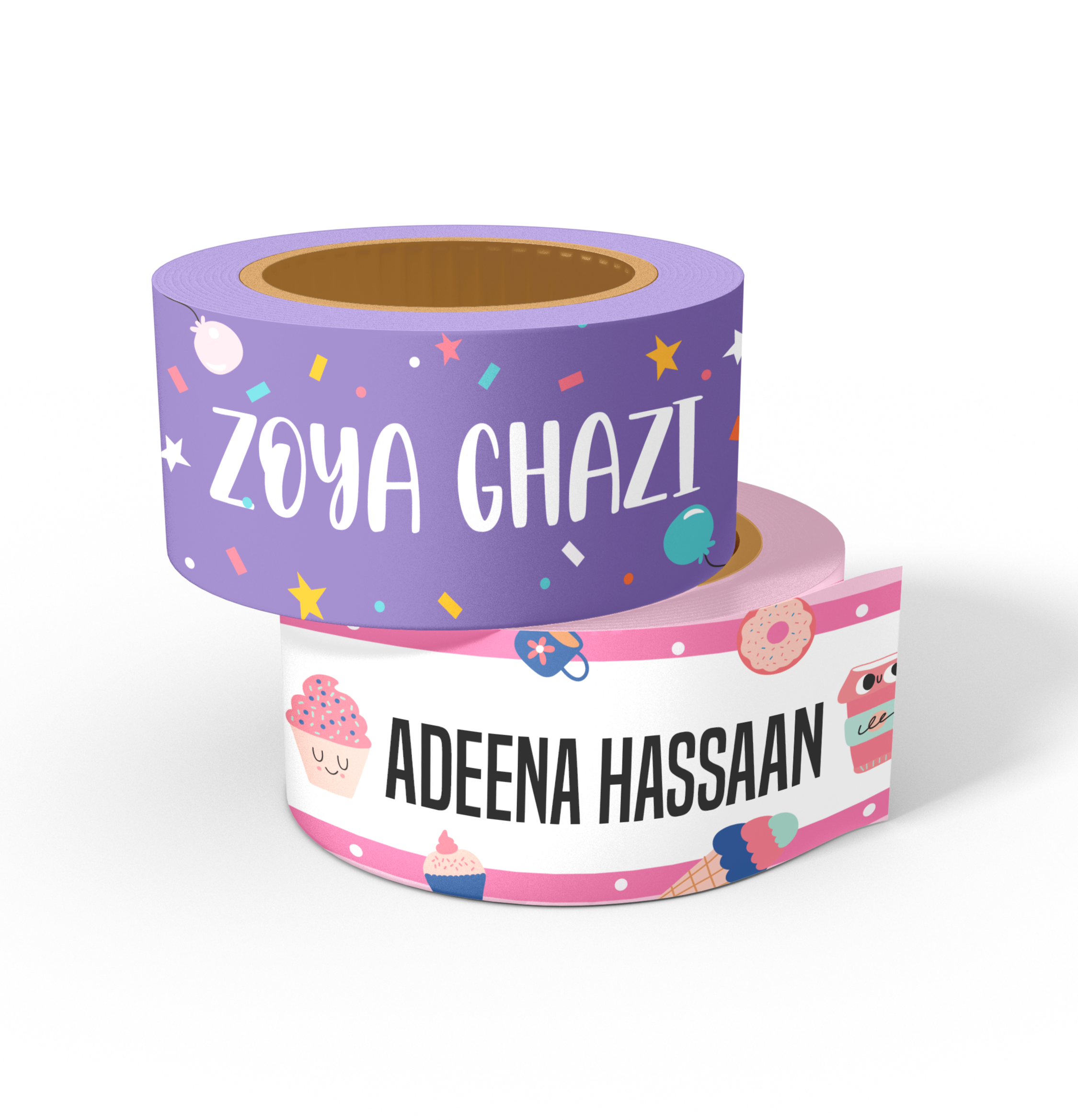 Customized Design Name Tapes