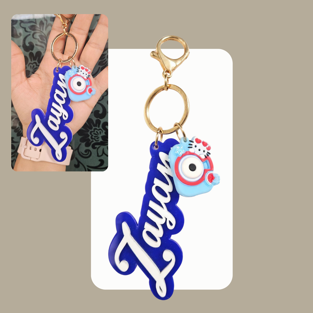 Acrylic name (Cutout) Keychain