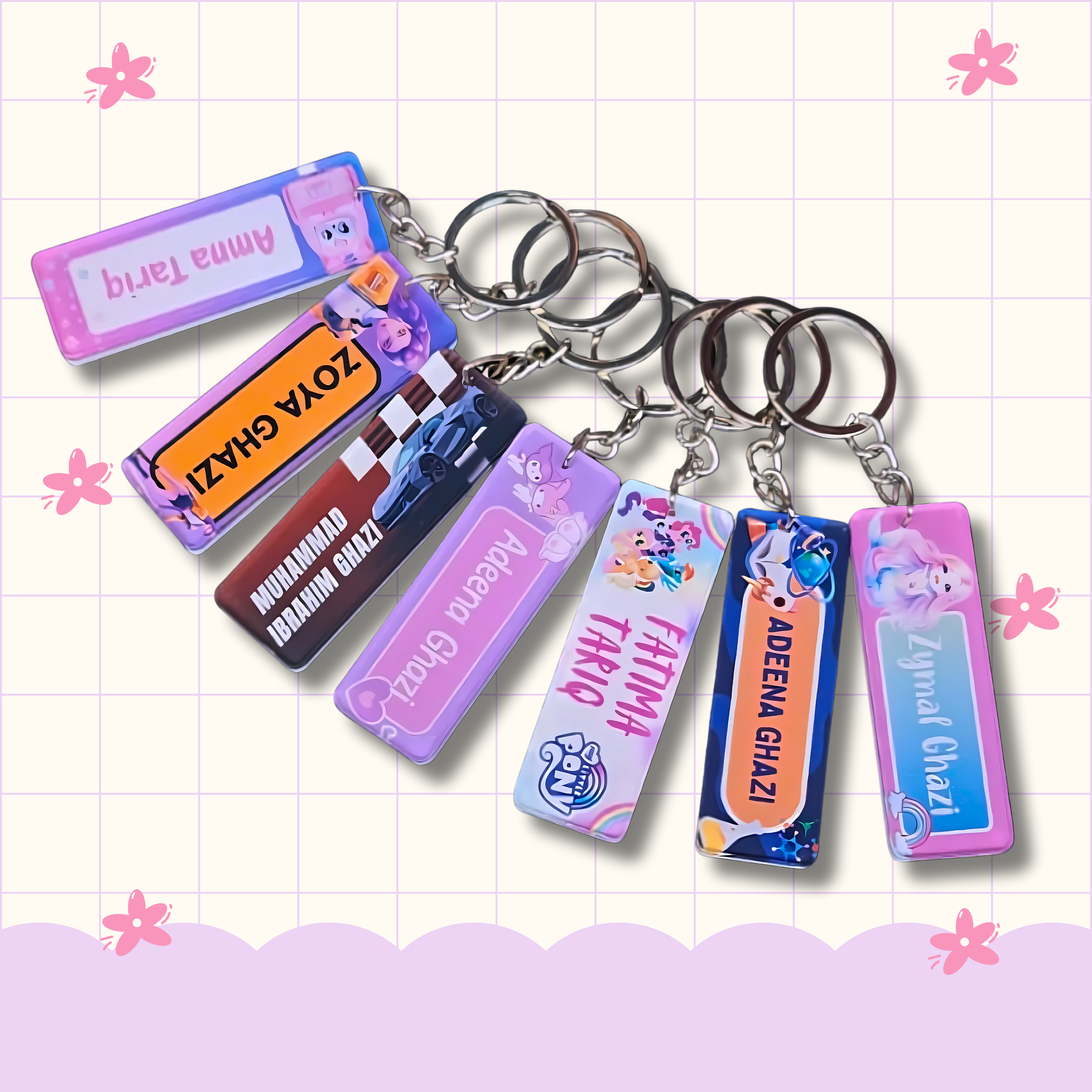 Customized Name Keychain