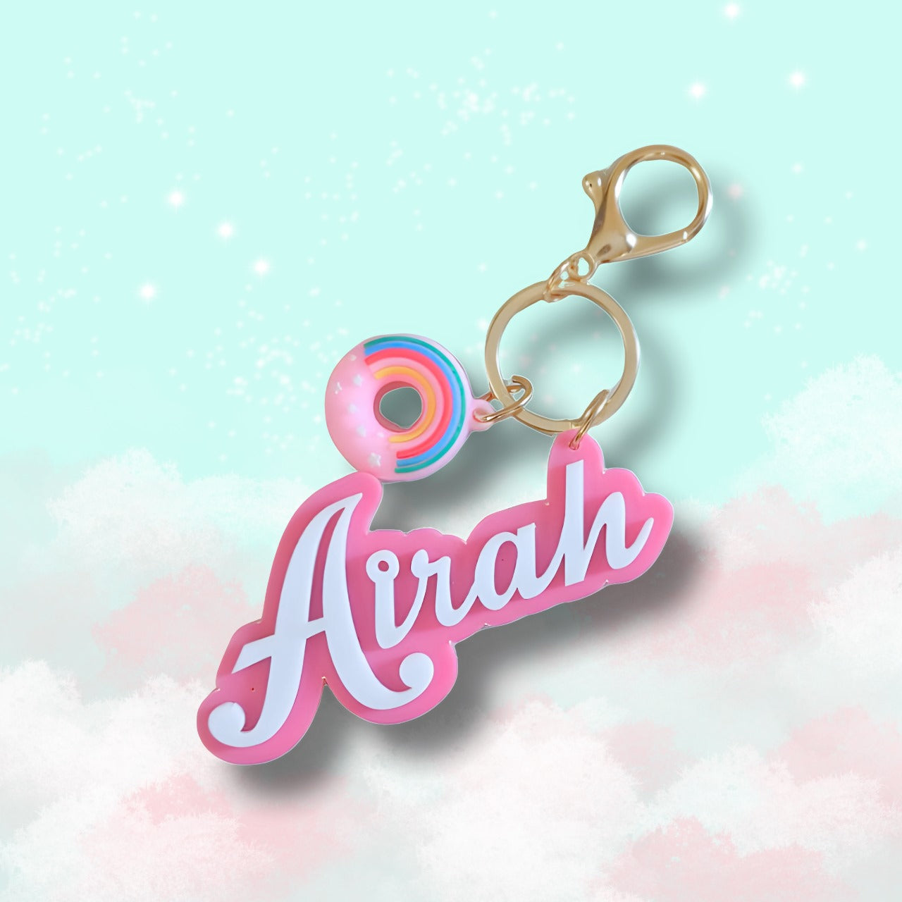Acrylic name (Cutout) Keychain