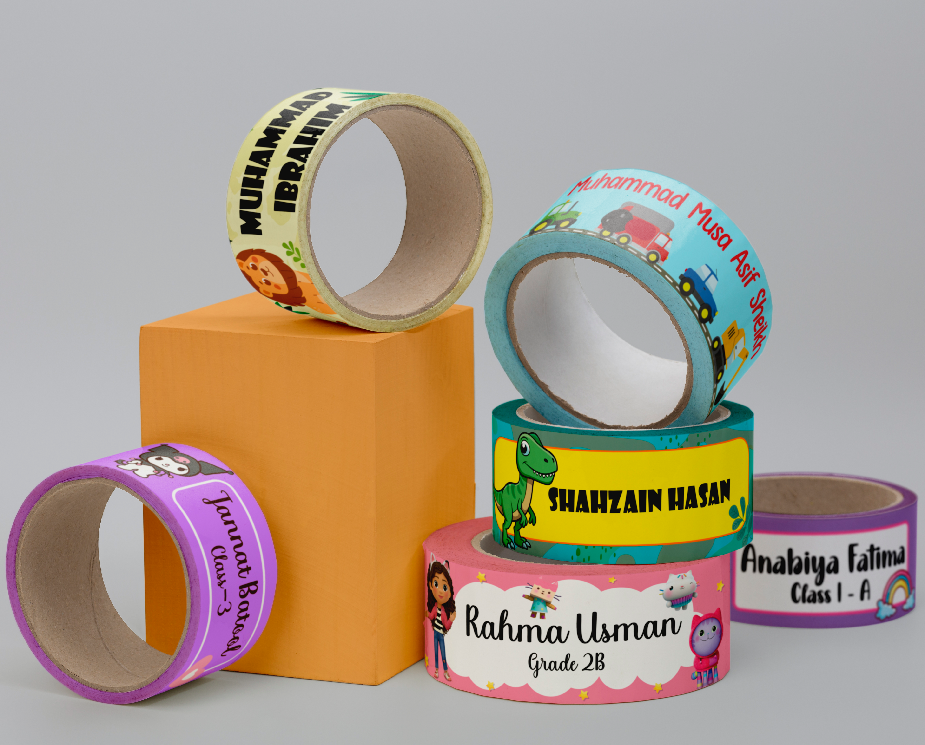 Customized Design Name Tapes