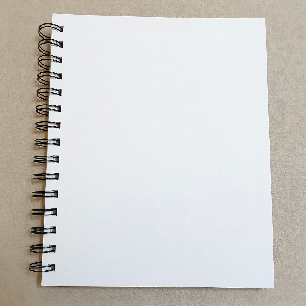 Customized Name Sketch Book