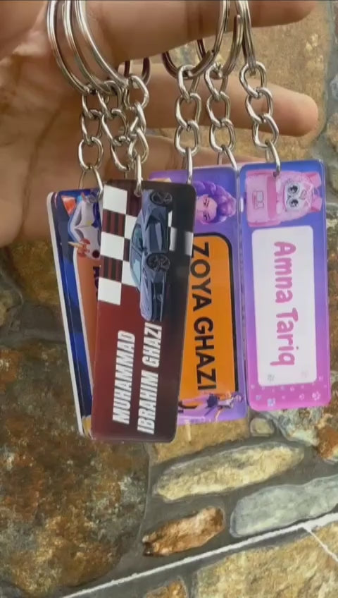 Customized Name Keychain