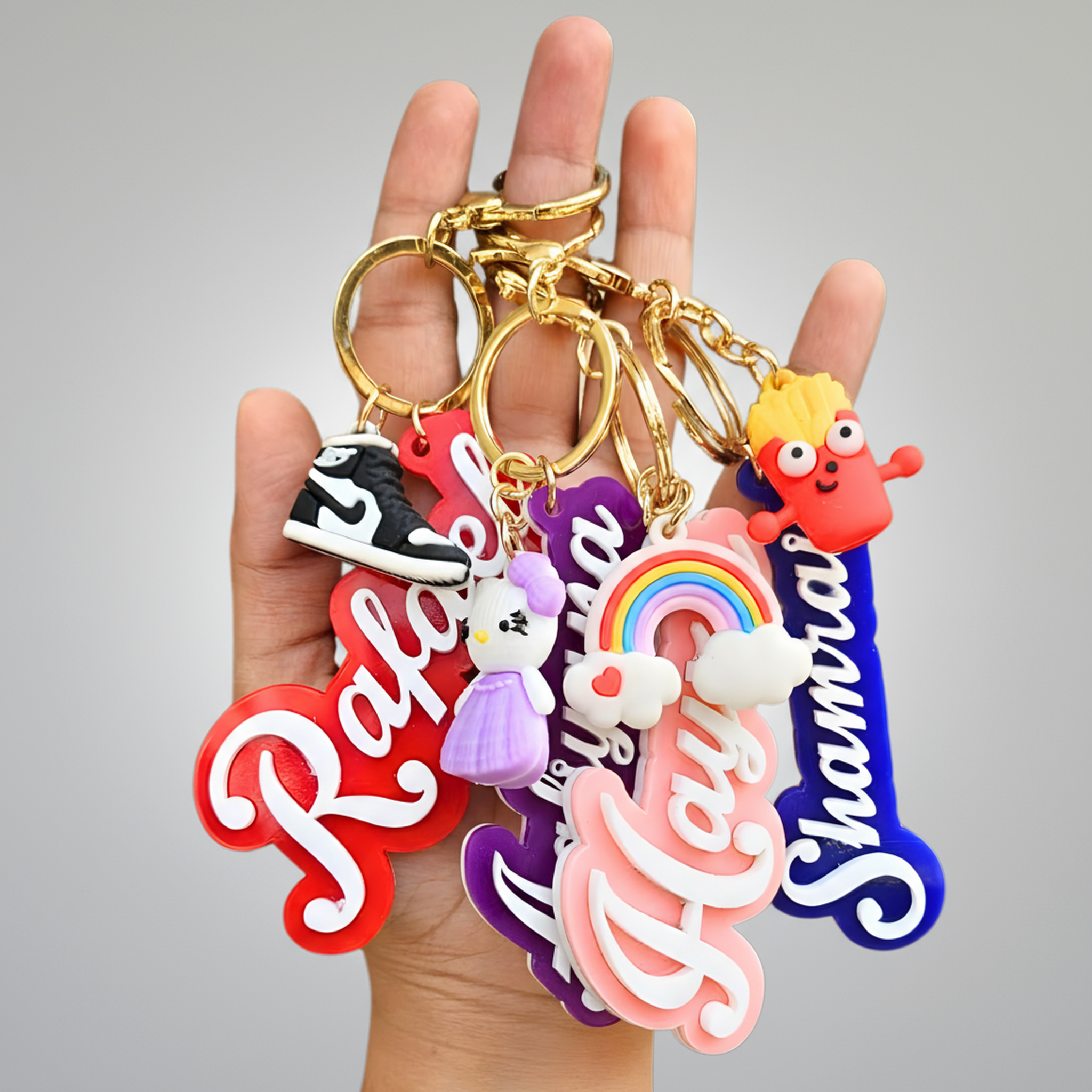 Acrylic name (Cutout) Keychain
