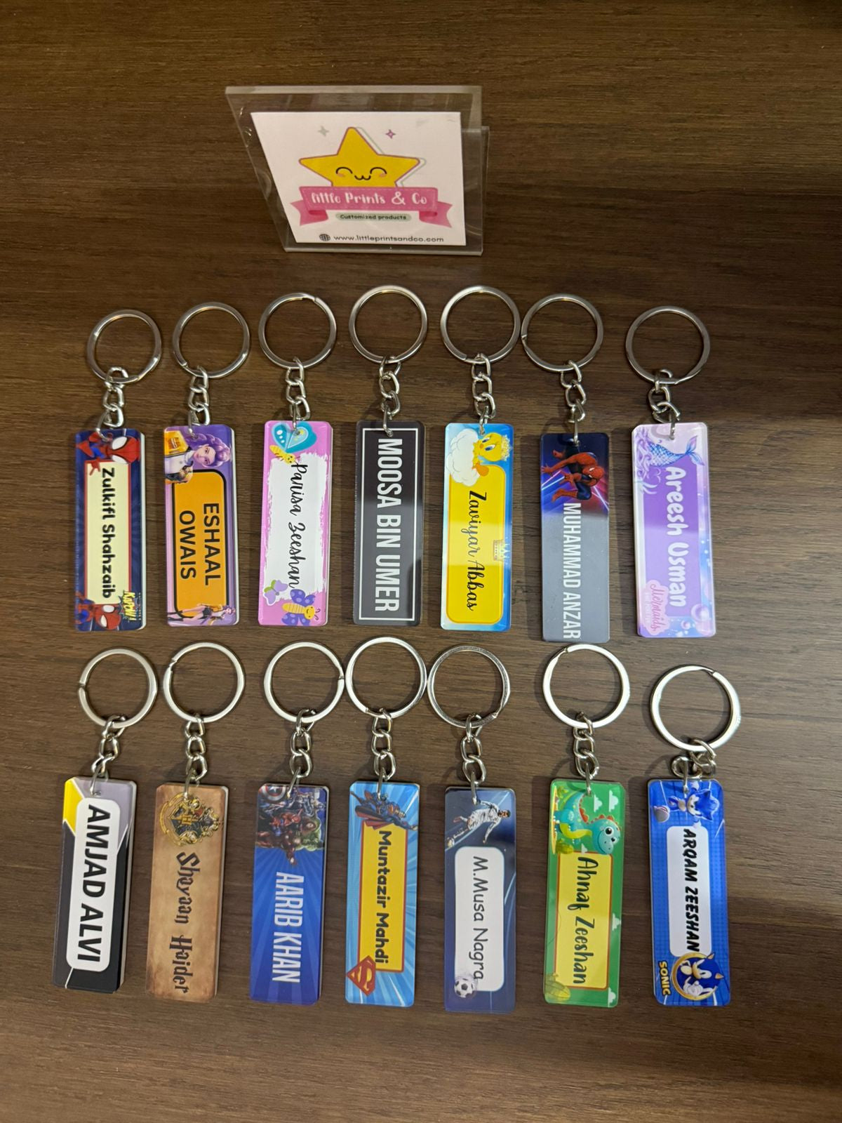 Customized Name Keychain